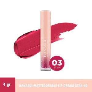 HANASUI MATTEDORABLE LIP CREAM STAR #3