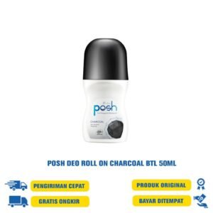 POSH DEO ROLL ON CHARCOAL BTL 50ML