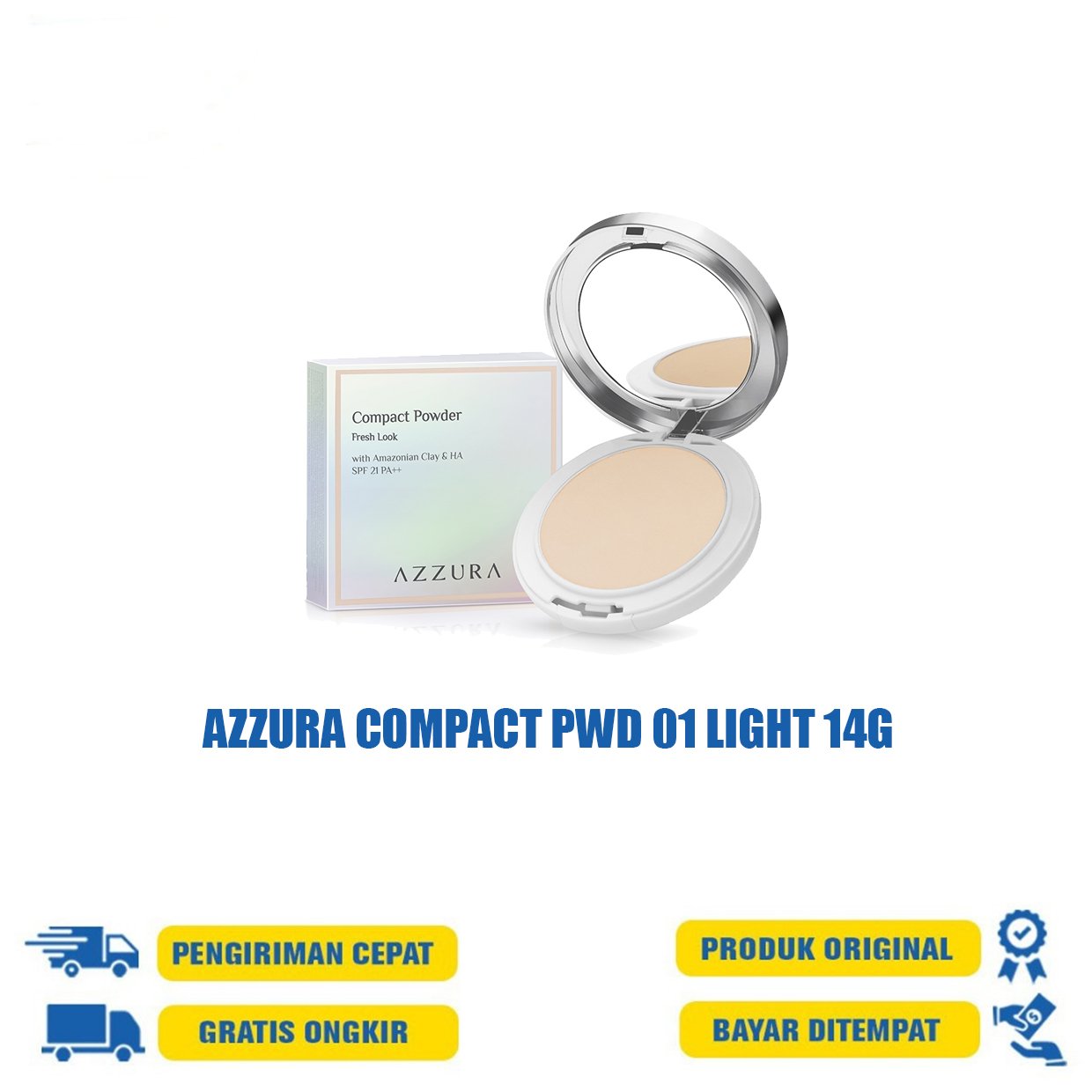 AZZURA COMPACT PWD 01 LIGHT 14G