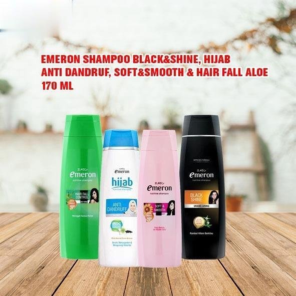 EMERON SHP HIJAB ANTI HAIRFALL BTL 170ML