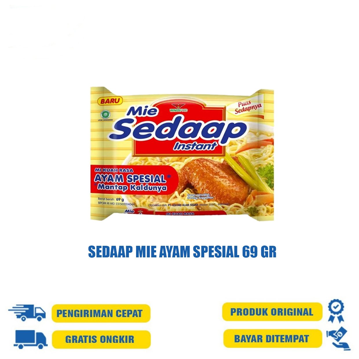 SEDAAP MIE AYAM SPESIAL 69 GR