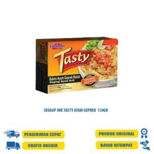 SEDAAP MIE TASTY BAKMI AYAM 129.6 GR