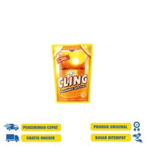CLING PEMB.KACA LEMON 425 ML REF