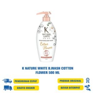 K NATURE WHITE B.WASH COTTON FLOWER 500 ML