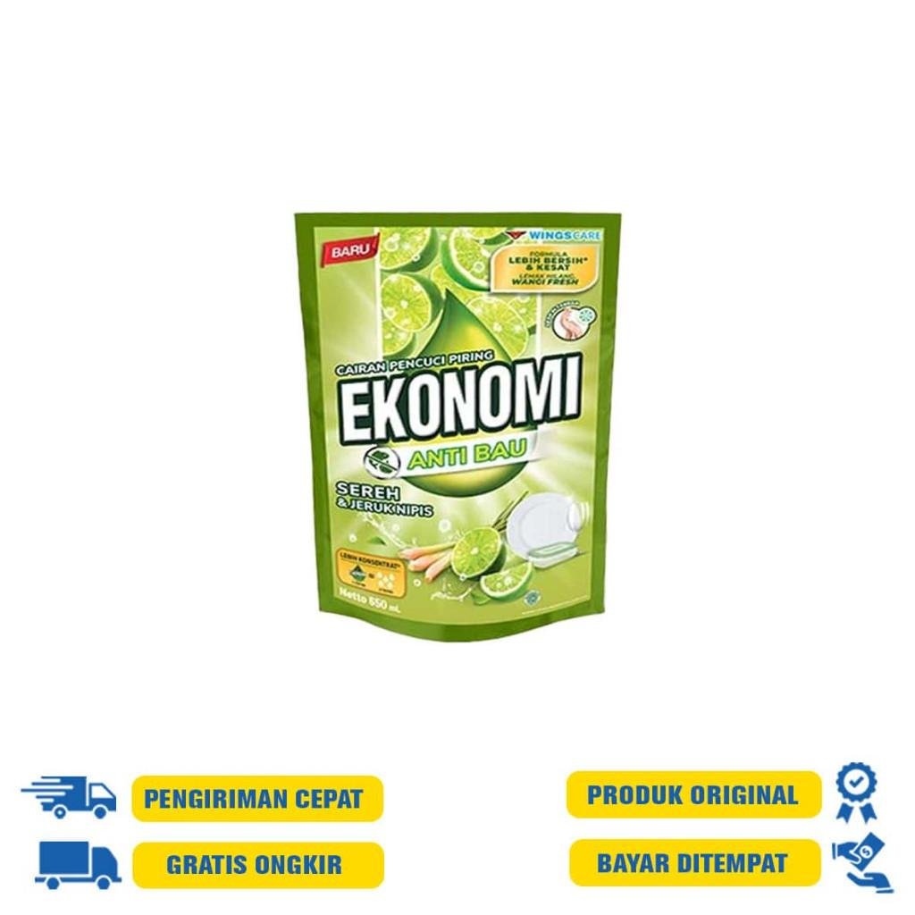 EKONOMI PENCUCI PIRING SEREH&J.NIPIS 650 ML