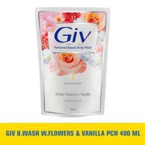 GIV B.WASH W.FLOWERS & VANILLA PCH 400 ML