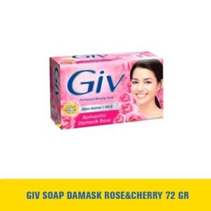 GIV SOAP DAMASK ROSE&CHERRY 72 GR