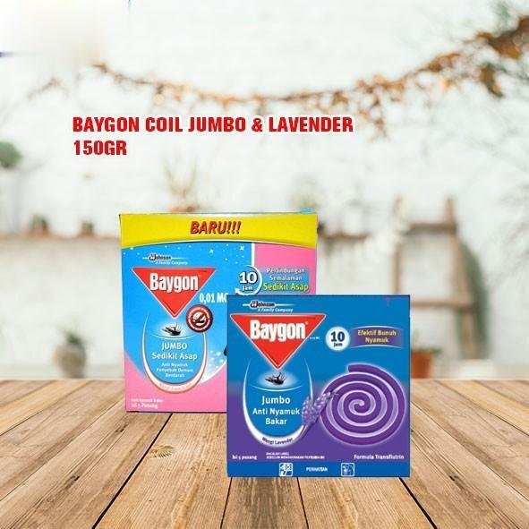 BAYGON COIL JUMBO LAVENDER