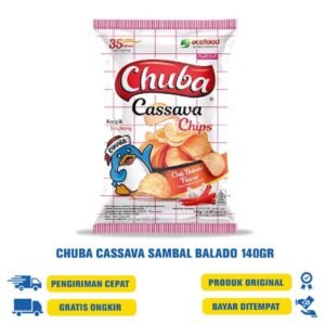 CHUBA CASAVA SAMBAL BALADO 125GR