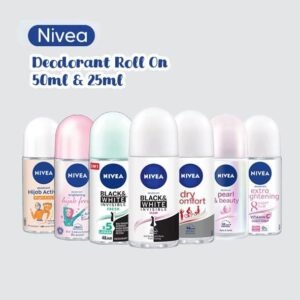 NIVEA DEO R.ON EXTRA WHITE 50 ML