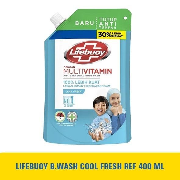 LIFEBUOY B.WASH COOL FRESH REF 400 ML