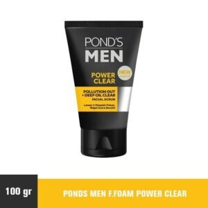 PONDS MEN F.FOAM POWER CLEAR 100GR