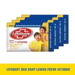 LIFEBOUY BAR SOAP LEMON FRESH 4X100GR