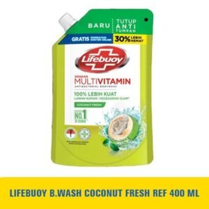 LIFEBUOY B.WASH COCONUT FRESH REF 400 ML