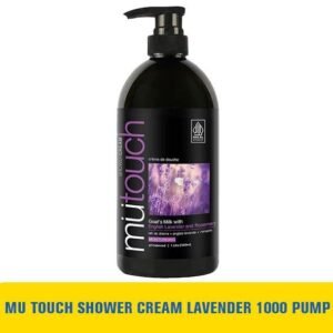MU TOUCH SHOWER CREAM LAVENDER 1000 PUMP