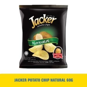 JACKER POTATO CHIP NATURAL 60G