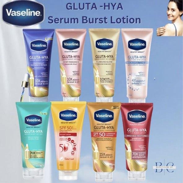 VASELINE HB GLU SER BUR UV LOT 4X3X330ML
