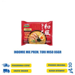 INDOMIE MIE PREM. TORI MISO 86GR