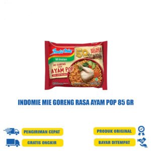 INDOMIE MIE GORENG RASA AYAM POP 85 GR