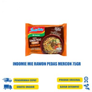 INDOMIE MIE RAWON PEDAS MERCON 75GR