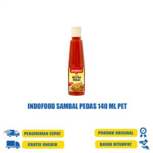 INDOFOOD SAMBAL PEDAS 140 ML PET