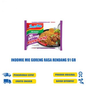 INDOMIE MIE GORENG RASA RENDANG 91 GR