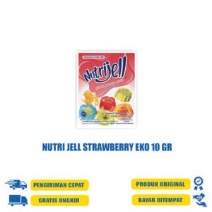NUTRI JELL STRWB EKO 10 GR
