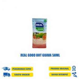 REAL GOOD UHT GUAVA 50ML