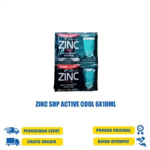 ZINC SHP ACTIVE COOL 6X10ML