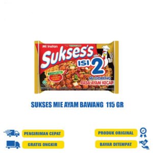 SUKSES MIE AYAM BAWANG  115 GR