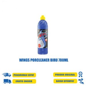 WINGS PORCLEANER BIRU 780ML