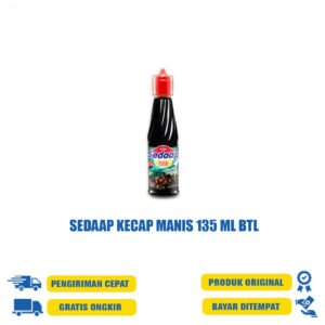 SEDAAP KECAP MANIS 135 ML BTL