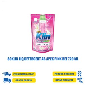 SOKLIN LIQ.DETERGENT AB APEK PINK REF 720 ML