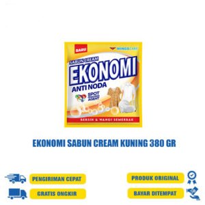 EKONOMI SABUN CREAM KUNING 380 GR