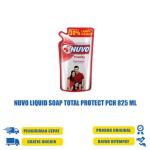 NUVO LIQUID SOAP TOTAL PROTECT PCH 825 ML