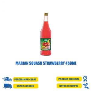 MARJAN SQUASH STRAWBERRY 450ML