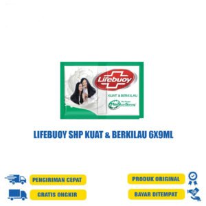 LIFEBUOY SHP KUAT & BERKILAU 6X9ML