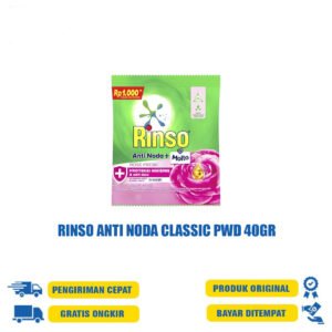 RINSO ANTI NODA CLASSIC PWD 40GR