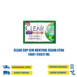 CLEAR SHP ICM MENTHOL SEGAR XTRA(480+24)X11 ML