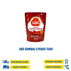 ABC SAMBAL E.PEDAS 75GR
