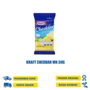 KRAFT CHEDDAR MN 30G