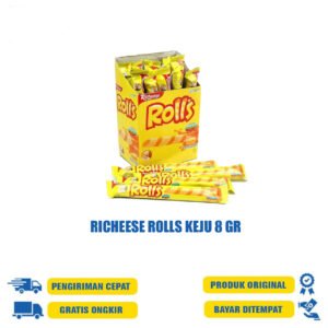 RICHEESE ROLLS KEJU 8 GR