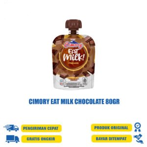CIMORY EAT MILK CHOCOLATE 80GR