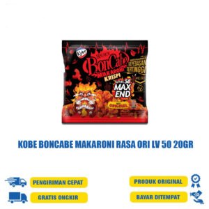 KOBE BONCABE MAKARONI RASA ORI LV 50 20GR