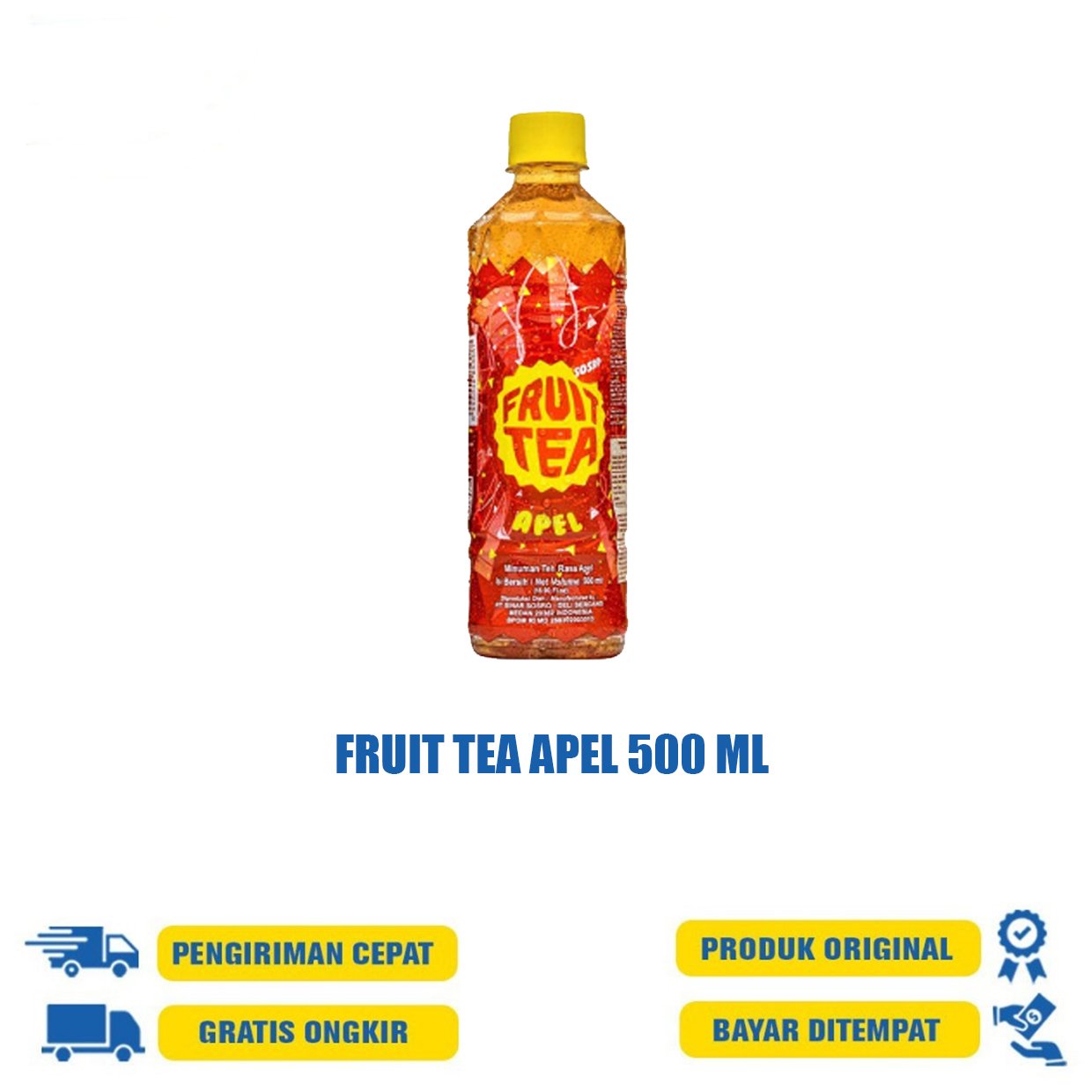 FRUIT TEA APEL 500 ML – Narma Toserba