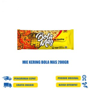MIE KERING BOLA MAS 200GR