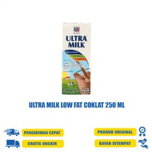 ULTRA MILK LOW FAT COKLAT 250 ML