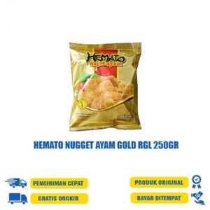 HEMATO NUGGET AYAM GOLD RGL 250GR