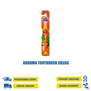 KODOMO TOOTBRUSH ZIGZAG