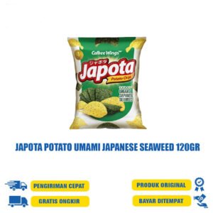 JAPOTA POTATO UMAMI JAPANESE SEAWEED 120GR